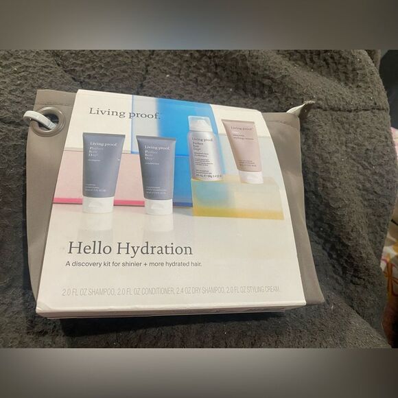 NWT Living Proof Hello Hydration Discovery Hair Care Kit PHD No Frizz Unisex - Picture 2 of 4